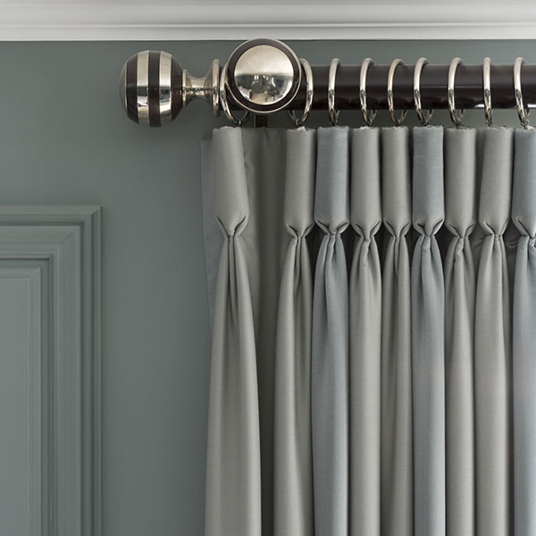 Curtain pole fitted at Chester home