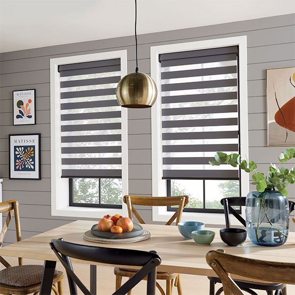 Vision blinds in kitchen